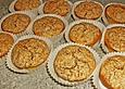 Marzipan - Muffins mit Amaretti - Haube