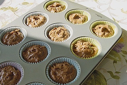 Maulwurfsh&uuml;gelmuffins - Gef&uuml;llte Schokoladenmuffins 2