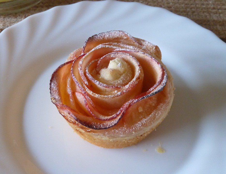 Blätterteig-Apfel-Rosen (Rezept mit Bild) von 9933Tine ...