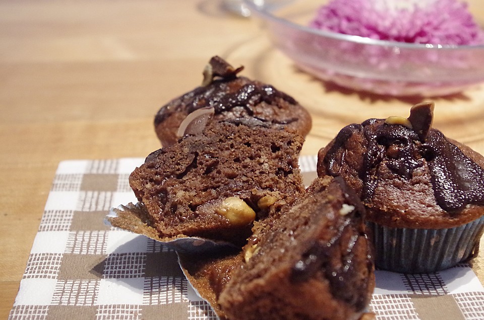 Schokoladige Toffifee-Muffins (Rezept mit Bild) von Esslust | Chefkoch.de