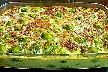 Kartoffel-Rosenkohl Gratin (Rezept Mit Bild) Von Dernaturfilmer ...