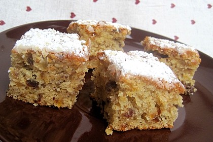 Stollenkuchen vom Blech mit Marzipan 3