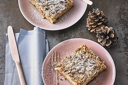 Stollenkuchen vom Blech mit Marzipan 7