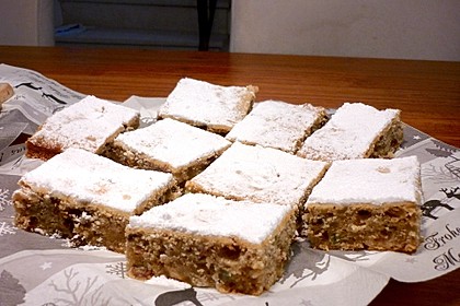Stollenkuchen vom Blech mit Marzipan 6