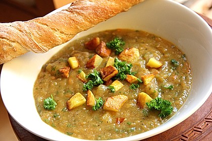 Sächsische Kartoffelsuppe - vegane Variante 1
