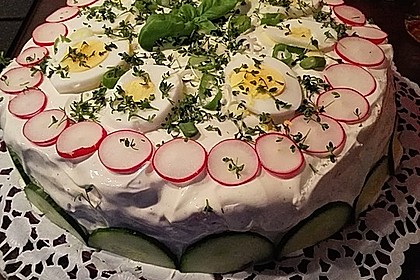 Festliche Sandwichtorte 7