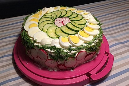 Festliche Sandwichtorte 4