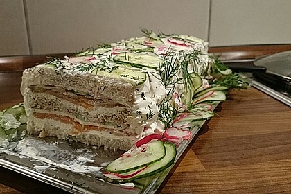 Festliche Sandwichtorte 5