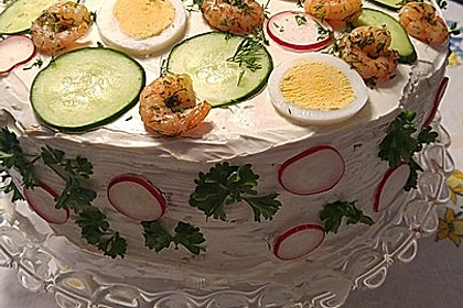 Festliche Sandwichtorte 8
