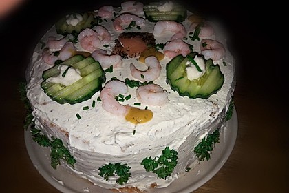 Festliche Sandwichtorte 14