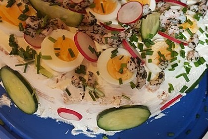 Festliche Sandwichtorte 18