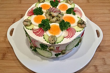 Festliche Sandwichtorte 3