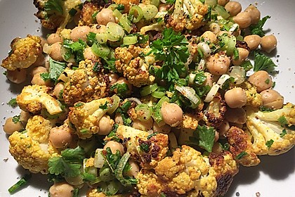 Gerösteter Blumenkohl-Salat 1