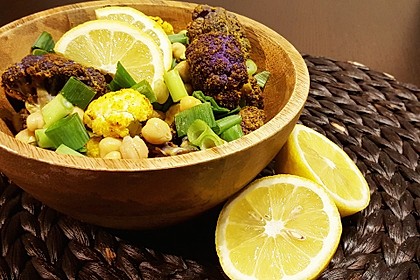 Gerösteter Blumenkohl-Salat