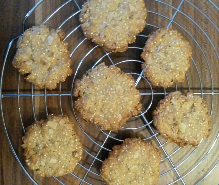 Quinoa-Kekse mit Mandeln (Rezept mit Bild) von AliceWonderland2708 ...