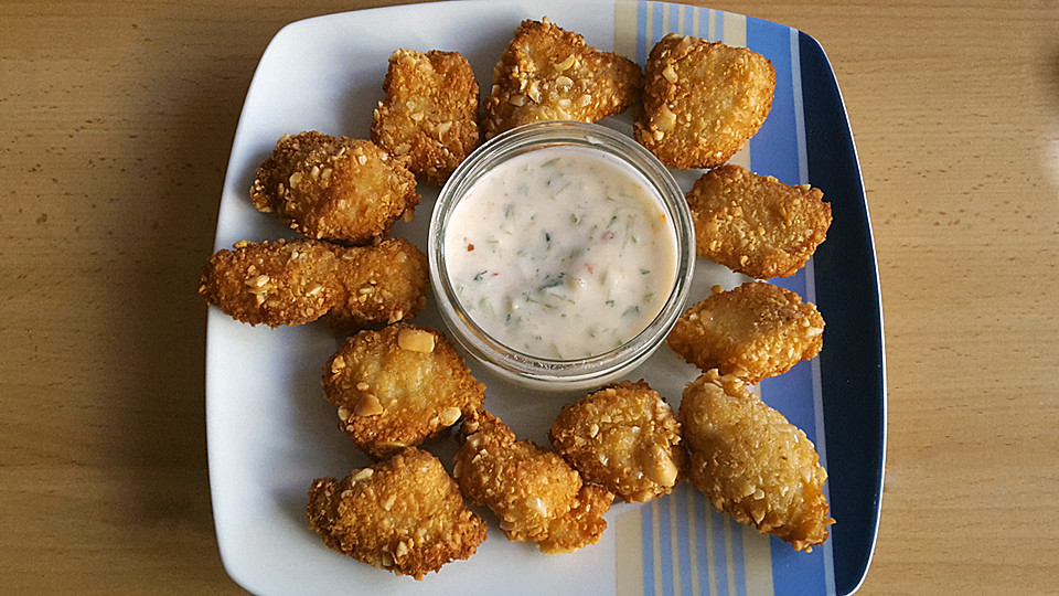 Peanut Chicken Nuggets mit Asia Dip (Rezept mit Bild) Chefkoch.de