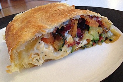 Zucchini-Feta-Strudel 2