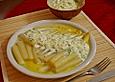 Spargel in Petersiliensahne