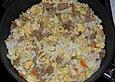 Gebratener Reis mit Hackfleisch