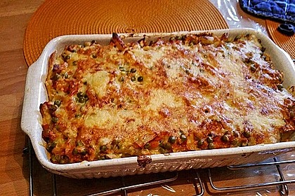 Nudelauflauf italienischer Art, scharf 4
