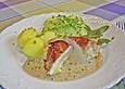 H&auml;hnchenbrustfilet im Schinkenmantel