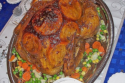 Orangen-Pute