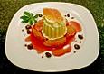 Bailey - Parfait auf Orangensauce