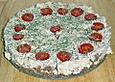 Camembert-Torte mit Tomaten