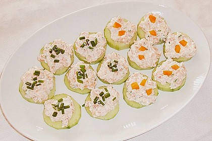 Gurken-Lachs-Häppchen 19