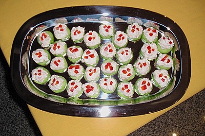 Gurken-Lachs-Häppchen 21