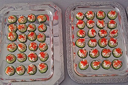 Gurken-Lachs-Häppchen 10