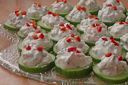 Gurken-Lachs-Häppchen 6