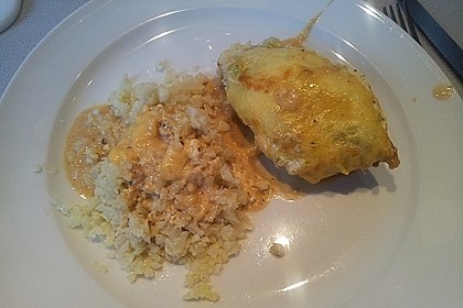 Hähnchenfilets mit Käsehaube 9