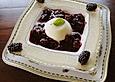 Panna Cotta mit Brombeerkompott
