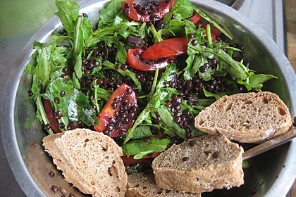 Beluga - Linsen - Salat