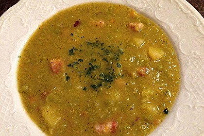 Meine Erbsensuppe 4