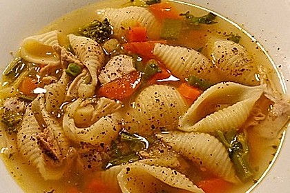 Scharfe Hühnersuppe 2