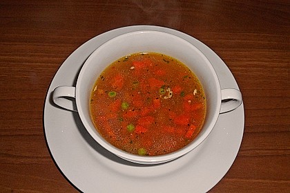 Scharfe Hühnersuppe 8