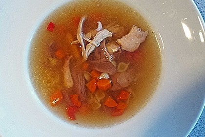 Scharfe Hühnersuppe 6