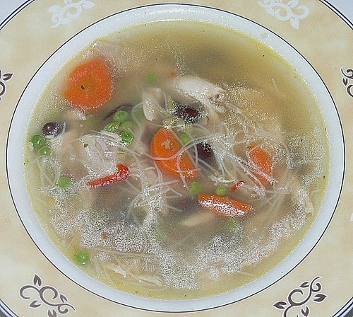 Scharfe Hühnersuppe (Rezept mit Bild) von PitZwo | Chefkoch.de