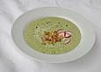 Radieschen - Blattcremesuppe