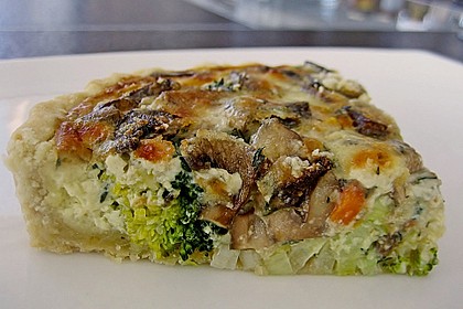 Gem&uuml;se - Quiche mit Parmesan 2