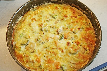 Gem&uuml;se - Quiche mit Parmesan