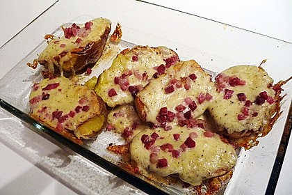 Gebackene Käsekartoffeln 10