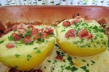 Gebackene Käsekartoffeln 12