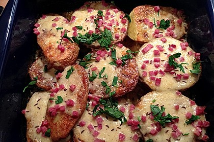 Gebackene Käsekartoffeln 2