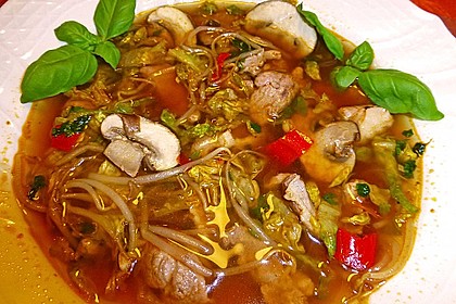 Scharfe Entensuppe 11