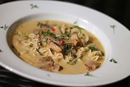 Scharfe Entensuppe 4