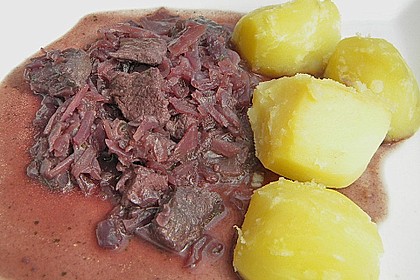 Rotkohlgulasch 1