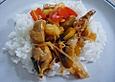 H&auml;hnchen mit Ananas und Paprika (chinesisch)